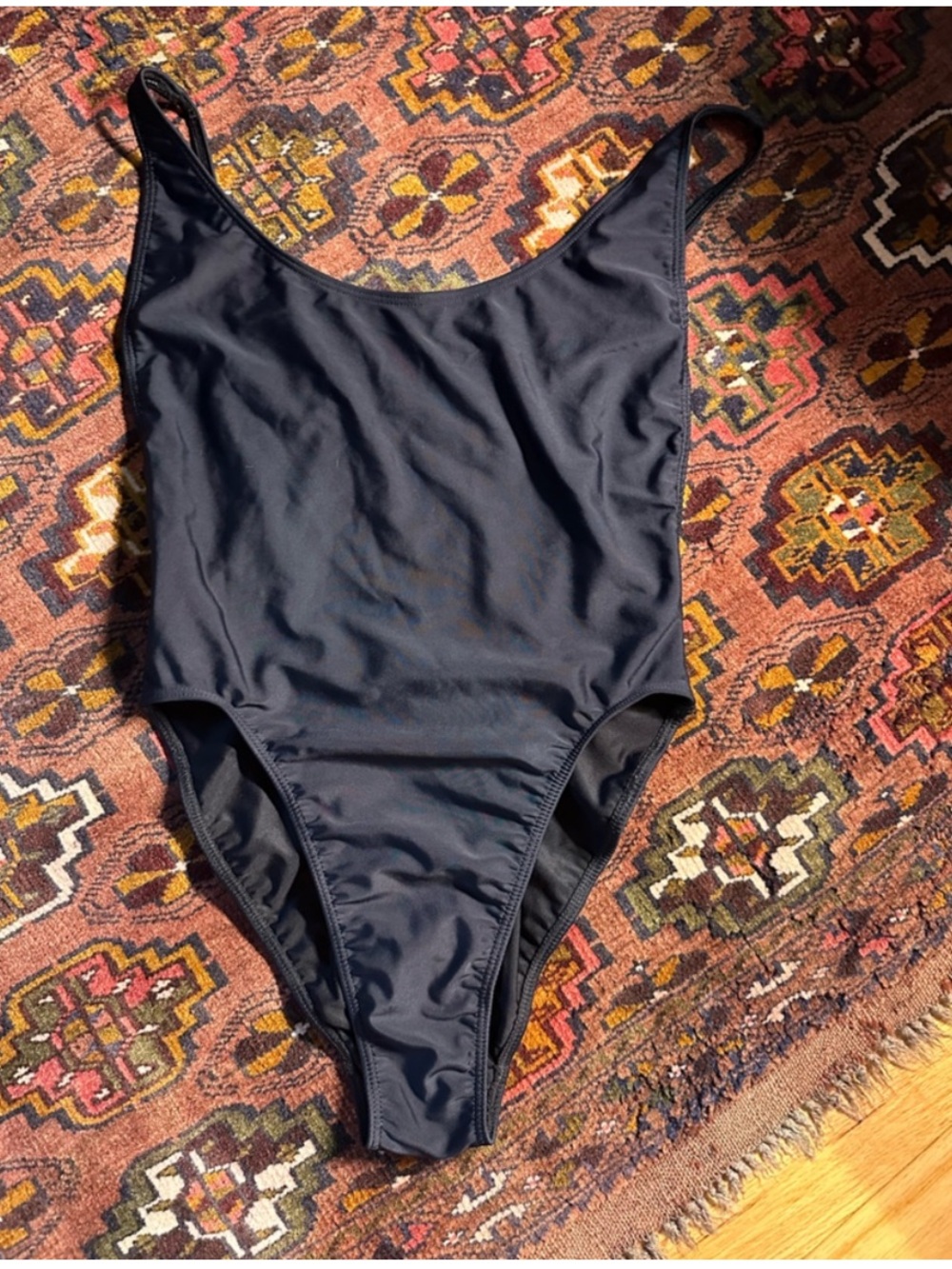 American Apparel High Cut Tricot Nylon One Piece